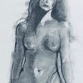 My project for course: Contemporary Drawing of the Human Figure. Un proyecto de Ilustración tradicional, Bellas Artes, Dibujo, Dibujo artístico, Pintura acrílica y Dibujo anatómico de michelleandaya - 12.08.2024