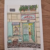 Mi proyecto del curso: Ilustración urbana en acuarela: retrata tu ciudad . Pictura, Desen, Pictură în acuarelă & Ilustrație arhitecturală de virfuemat - 08.14.2024