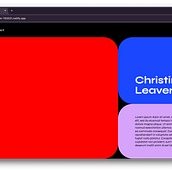 My project for course: HTML, CSS and JavaScript for Beginners. Programming, Web Design, Web Development, CSS, HTML, and JavaScript project by Christina Leaver - 08.14.2024