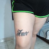 Meu projeto do curso: Tatuagem de letras cursivas à mão livre. Lettering, and Tattoo Design project by sr.dasilvaluiz - 08.14.2024