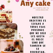 Any Cake. Projekt z dziedziny Marketing c i frow użytkownika anamilenagaleanopolo - 14.08.2024