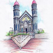 Iglesia de Zarcero. Projekt z dziedziny Sketchbook użytkownika Francisco Loria Castro - 13.09.2022