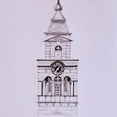 My project for course: Artistic Architectural Illustration with Pencil and Graphite. Un projet de Dessin au cra, on, Dessin , et Dessin artistique de Zoe Pasca - 12.08.2024