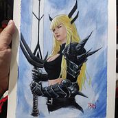 My project for course: Character Illustration with Acrylic. Traditional illustration, Character Design, Painting, Comic, Acr, and lic Painting project by Don Mark Noceda - 08.15.2024