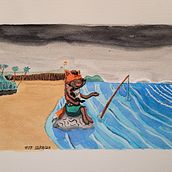 Meu projeto do curso: Criação de personagens animais em aquarela para livros infantis. Un progetto di Illustrazione tradizionale, Belle arti, Pittura, Disegno, Pittura ad acquerello, Illustrazione infantile e Narrativa di Marcel Vidal Viesser - 16.08.2024