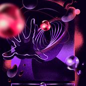 Mi proyecto del curso: Ilustración retrofuturista con Procreate. Digital Illustration, and Digital Drawing project by alearevalo94 - 08.15.2024