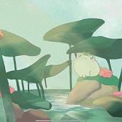 My project for course: Atmospheric Scenes in Procreate: Paint with Color and Light. Een project van Digitale illustratie van tuvanjnc - 16.08.2024