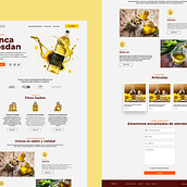 Web Finca Josdan. Design, Traditional illustration, Web Development, Web Design, Graphic Design, and UX / UI project by Maikel Martínez Pupo - 03.02.2021