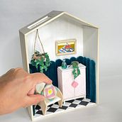 My tiny niche . Furniture Design, Making, Arts, Crafts, and Needle Felting project by ayringh - 08.16.2024