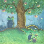 My project for course: Children’s Illustration with Procreate: Paint Magical Scenes. Un progetto di Illustrazione digitale, Illustrazione infantile, Pittura digitale e Albo illustrato di Mariia Koroleva - 17.08.2024