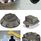 Mi proyecto del curso: Introducción al diseño e impresión en 3D. 3D, Industrial Design, Product Design, 3D Modeling, and 3D Design project by Luis Monge - 08.16.2024