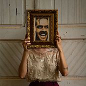 Bordado em ponto cruz do Jack Nicholson. Embroider project by Bianca Bellini - 08.17.2024