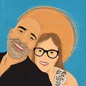 Meu projeto do curso: Ilustração de retratos: Adobe Fresco para iniciantes. Un proyecto de Ilustración digital de Álvaro Carvalho - 05.08.2024