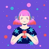 See the music. Un progetto di Illustrazione tradizionale, Motion graphics, Animazione, Animazione 2D, Illustrazione digitale e Illustrazione animata di Laura Wohlgehaben - 18.08.2024