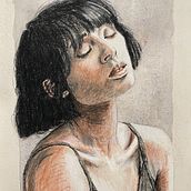 Mi proyecto del curso: Dibujo de retrato clásico: el método del Renacimiento. Fine Arts, Sketching, Drawing, Portrait Drawing, Realistic Drawing, and Artistic Drawing project by Luis Antonio Grande López - 08.25.2024
