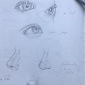 Mi proyecto del curso: Sketchbook de retrato: explora el rostro humano . % Angela González tarafından hazırlanan Eskiz çizimi, Çizim, Portre Çizimi, Sanatsal Çizim, Ve Eskiz defteri projesi - 08.18.2024