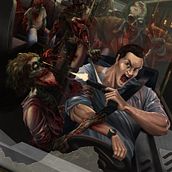 Zombie Bus attack. Un progetto di Belle arti, Illustrazione digitale, Pittura, Disegno, Creatività, Arte concettuale, Disegno artistico e Disegno digitale di Andrés Felipe García Muñoz - 18.03.2024