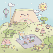 My project for course: Designing Kawaii Worlds: by Joanne Dewley - my Kawaii of the Darling Downs QLD Australia . Character Design, Digital Illustration, and Manga project by jodewley42 - 08.18.2024