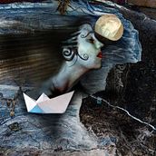 Imrama (personal project). Collage, Photomontage, and Digital Painting project by Sophia T - 08.18.2024