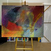 Abstract Art. Un progetto di Direzione artistica e Pittura acrilica di Christiana Martin - 20.08.2024