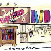 Mi proyecto del curso: Humor gráfico: danos la tira nuestra de cada día. Projekt z dziedziny Trad, c, jna ilustracja, Komiks, R, sunek ołówkiem,  R, sunek i Narracja użytkownika Crispina Millon - 20.08.2024