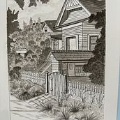 Mon projet du cours : Illustration urbaine avec techniques d'encrage. Sketching, Drawing, Architectural Illustration, Sketchbook & Ink Illustration project by Danielle - 08.19.2024