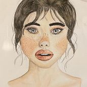 My project for course: Watercolor Portrait from a Photo. Traditional illustration, Watercolor Painting, and Portrait Drawing project by Jess Ica - 08.20.2024