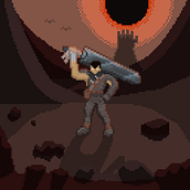 Berserk. Character Design, Video Games, Pixel Art, and Game Design project by d23x - 08.20.2024