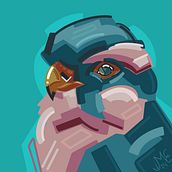 Mijn project van de cursus: Gestilleerde acrylschilderijen: verken kleur en vorm. Painting, Acr, and lic Painting project by cuufie - 08.20.2024