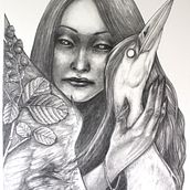 My project for course: Drawing From Imagination with Graphite and Charcoal . Traditional illustration, Fine Arts, Pencil Drawing, Drawing, Artistic Drawing, and Figure Drawing project by Laura Jeacock - 08.21.2024