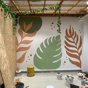 Mi proyecto del curso: Pintura de murales interiores. Painting, Interior Decoration, Spatial Design, and Decorative Painting project by dreanshs22 - 08.21.2024