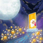 My project for course: Children’s Illustration with Procreate: Paint Magical Scenes. Ilustração digital, Ilustração infantil, Pintura digital, e Álbum ilustrado projeto de Lis Anisa Fazrin - 31.05.2023
