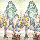 Mi proyecto del curso: Ilustración con acuarela: cuenta historias de fantasía. Traditional illustration, Painting, Watercolor Painting, and Children's Illustration project by desire olivera - 08.22.2024