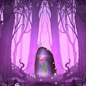 Sheep Forest. Un proyecto de Ilustración digital de Abhinav - 27.07.2021