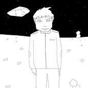 Starman. Animation, Animated Illustration, and Digital Illustration project by Ángel Hdz Bernal - 07.01.2024