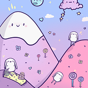 Meu projeto do curso: Design de mundos kawaii: crie ilustrações alegres. Un progetto di Character design, Illustrazione digitale e Manga di sm_cortereal - 23.08.2024