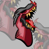 Mi proyecto del curso: Ilustración vectorial: más volumen y rock and roll - RAPTOR. Traditional illustration, Vector Illustration, Poster Design, and Digital Illustration project by Gabriel Eduardo MP - 08.23.2024