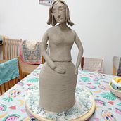 My project for course: Figure ceramic sculpture. Arts, Crafts, and Ceramics project by Laura Valiukonė - 08.23.2024