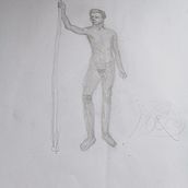 Mi proyecto del curso: Dibujo realista de la figura humana. Traditional illustration, Sketching, Pencil Drawing, Drawing, and Figure Drawing project by Micaela - 08.23.2024