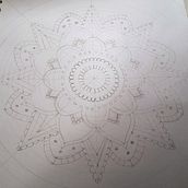 My project for course: The Art of Mandala Drawing: Create Geometric Patterns. Drawing & Ink Illustration project by Laura Pond - 08.24.2024
