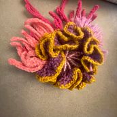 Mi proyecto del curso: Técnicas de crochet para tejer la vida marina. Accessor, Design, Arts, Crafts, Fiber Arts, Crochet, and Textile Design project by Kty Fornieles - 08.24.2024