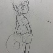 Mi proyecto del curso: Dibujo de personajes expresivos. Un proyecto de Ilustración tradicional, Diseño de personajes, Cómic, Dibujo a lápiz, Dibujo, Manga y Pintura a la acuarela de Francisco Valencia - 24.08.2024