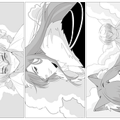 My project for course: Panel Design and Visual Storytelling for Comics. Traditional illustration, Comic, Pencil Drawing, Drawing, Ink Illustration, and Digital Illustration project by kcreators0709 - 08.24.2024