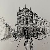Mi proyecto del curso. Design, Traditional illustration, Sketching, Architectural Illustration, and Sketchbook project by tommy_z - 08.24.2024