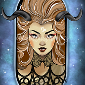 Capricornio. Un proyecto de Ilustración digital de Anabel - 25.08.2024