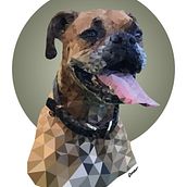 Ejercicio MasterD: Low Poly Art.. Vector Illustration project by Omar Sosa Padilla - 06.10.2023