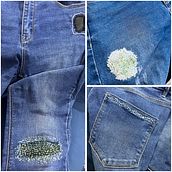 Mi proyecto del curso: Bordado: reparación de prendas. Embroider, Sewing, DIY, Upc, cling, and Textile Design project by adrianalopez22 - 08.25.2024