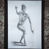Mi proyecto del curso: Dibujo realista de la figura humana. Traditional illustration, Fine Arts, Sketching, Pencil Drawing, Drawing, Realistic Drawing, Figure Drawing, and Artistic Drawing project by Ismael Hernández - 08.22.2024