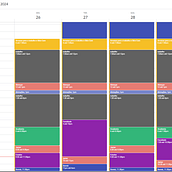 Meu projeto do curso: Organização de agenda para gestão de tempo e energia. Creative Consulting, Design Management, Marketing, Management, and Productivit project by guilhermecmo321 - 08.23.2024
