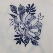 Mi proyecto del curso: Tatuaje para principiantes. Un progetto di Design di tatuaggi di Roberto Isaí Sánchez Vázquez - 26.08.2024